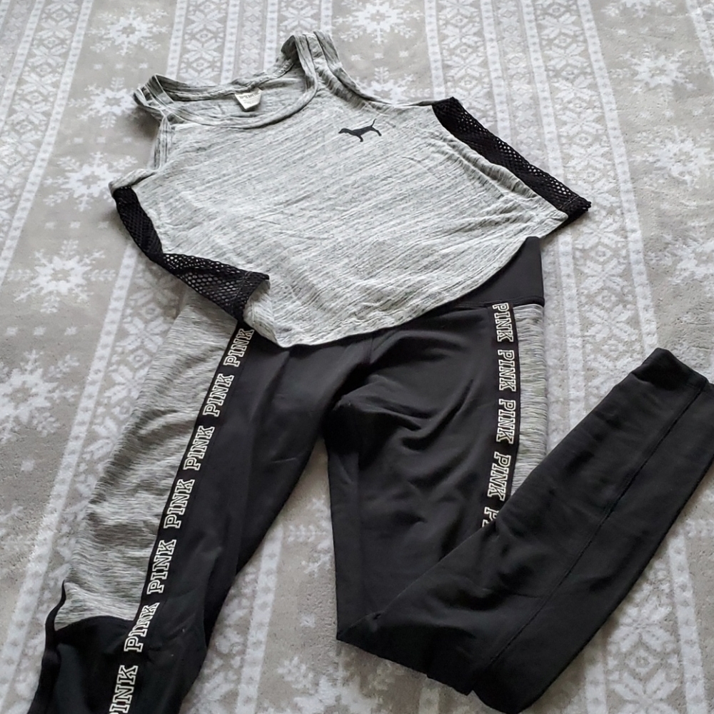 Victoria Secret set (leggings and top)